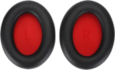 Vervangende Oorkussens voor Draadloze Hoofdtelefoons, Comfortabele Oorkussens van Eiwitleer, Ideaal voor Geluidsisolatie en Langdurig Gebruik