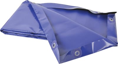 Carpoint Afdekzeil 2575x1345 mm – 500 g/m² – Waterdicht & UV Bestendig – Met Ogen – Voor Aanhanger & Opslag