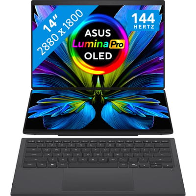 ASUS Zenbook Duo UX8407AA‑SN481WS - Laptop - 14 inch - Core Ultra 9 - 32GB/1TB - Touchscreen