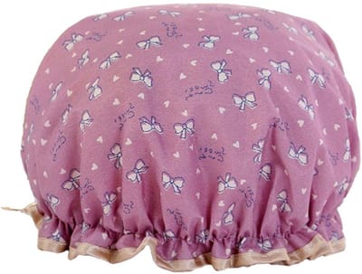 Jumada's - Douchemuts/badmuts - Haar cover - Waterdicht - Strikjes - Oudroze