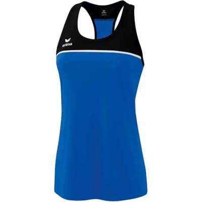 Erima Change Tanktop Dames - New Royal / Zwart / Wit | Maat: 34