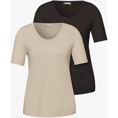 Basic Shirt in een 2-pack