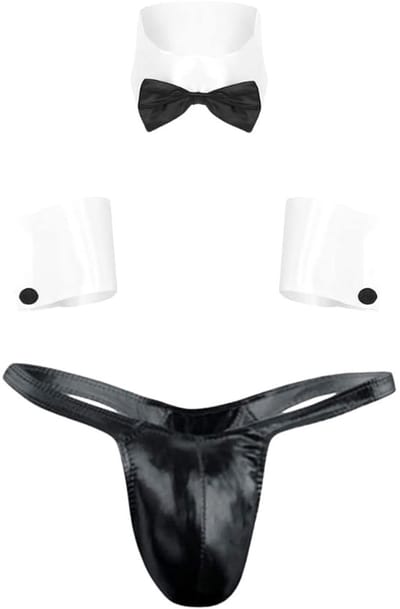 Dailygoods- Tanga-set met convex zakontwerp - Herenondergoed - Sexy string - Zachte stoffen - Eenheidsmaat - Perfect voor feestjes - Ondergoed