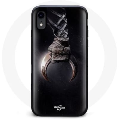 Coque pour Iphone XS - Moon Knight Batman - Souple - Protection - Mixte - Noir