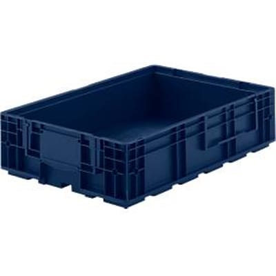 Eurobak R-KLT 6415, polypropeen, B 600 x D 400 mm, tot 20 kg, donkerblauw