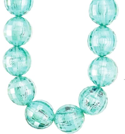 Behave - Korte ketting met turquoise kralen - Zomers & opvallend