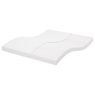 vidaXL - Schuimmatras - 7 - zones - hardheid - 20 - ILD - 160x200 - cm - wit