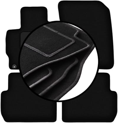 Complete set veloursmatten voor: Mitsubishi Outlander III PHEV SUV (2012-)
