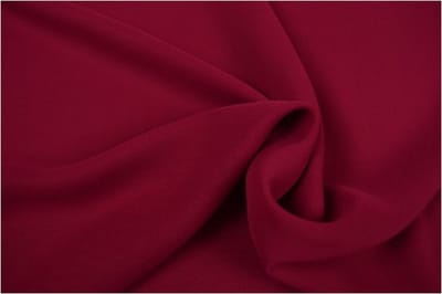 Chiffon stof - Wijnrood - 1 meter - Per meter - 150cm breed