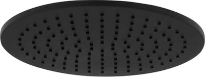 Ben Round hoofddouche Ø25cm mat zwart