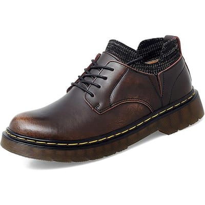 Mode Herenschoenen Business Casual Schoenen Mannen Brits Retro Jeugd Formeel Oxford Voor Mannen Hoge Kwaliteit Italiaanse Designer Sok Schoenen 43 bruin
