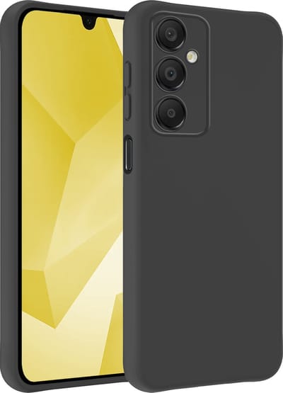 Hoesje - Geschikt voor Samsung Galaxy A16 - Sterk & Shockproof - Hoes Cover - Siliconen Case - Telefoonhoesjes - Zwart