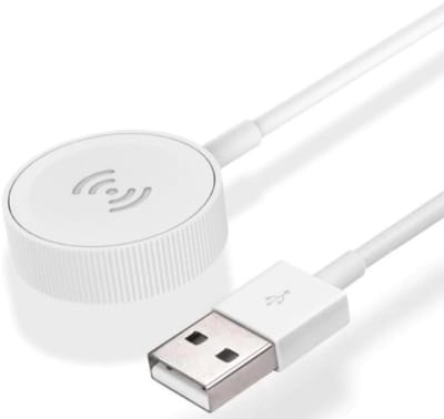 DrPhone Volt2 - Draadloze Oplader Compatibel met Apple Watch 38/40/41/42/44/45mm - Oplader - Wit