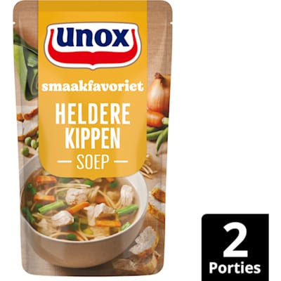 Soep In Zak Heldere kippensoep