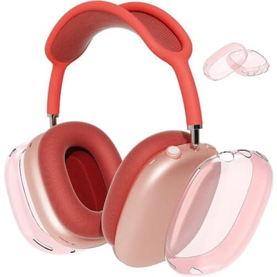 Shieldcase TPU Cover bescherming geschikt voor Airpods Max 1/2 - Schokbestending - Beschermhoes voor koptelefoon - Roze