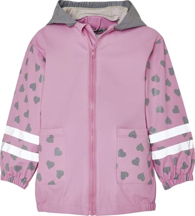 Playshoes - Regenjas voor kinderen - Kat - Roze - maat 86cm