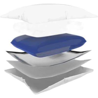 Lanaform - Aqua Comfort - Waterhoofdkussen - Orthopedisch - Verstelbaar - Ergonomisch - 70 X 15 Cm Kussen - Ondersteuningskussen