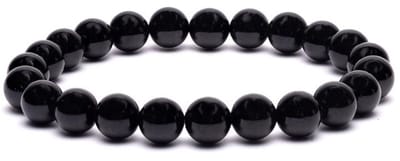 Armband elastisch zwarte toermalijn