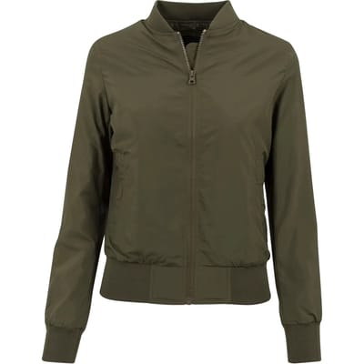 Urban Classics - Light Bomber jacket - L - Groen