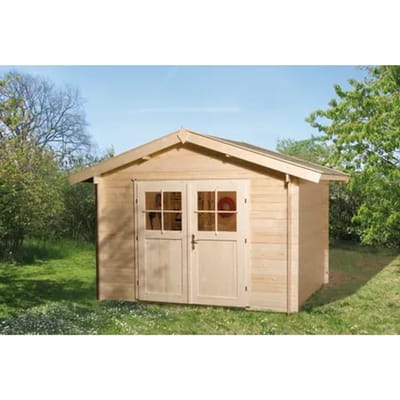 Weka Tuinhuis 112 - Onbehandeld - 262x300cm - 14,1 M³