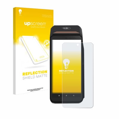 upscreen - Screenprotector voor ingenico Axium DX8000 - Folie Beschermfolie anti glare matte