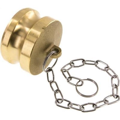 Camlock DN 60 (2 1/2'') Koppeling MessingPlug Type DP MIL-C-27487