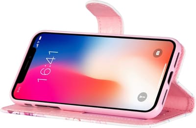 Hoesje Geschikt voor Samsung Galaxy A70 Rico Vitello print wallet Case/book case hoesje (2)