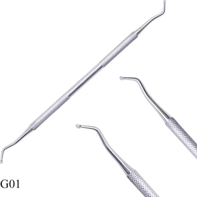 Hiden - Dubbelzijdig Cuticle Haak - Nail Art Cuticle - Spatel - Nail art - Nail art tools -Nail art decoratie - Nagel Spatel - Nagel Penseel