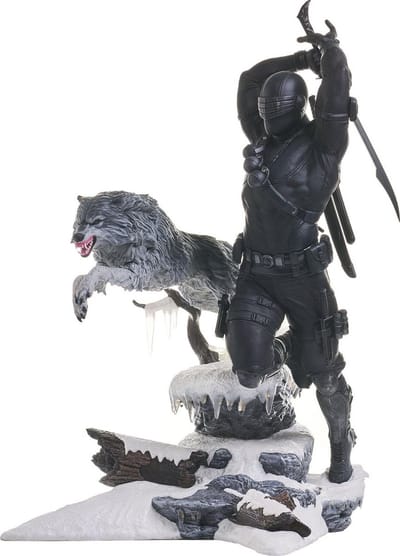 Diamond Select G.I. Joe Gallery PVC Statue Snake Eyes 28 cm Beeld