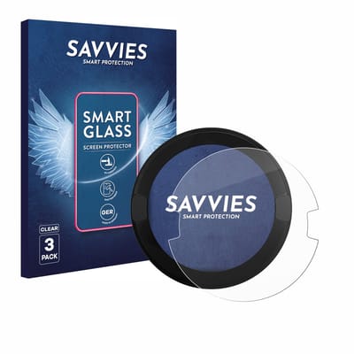 3 Stuks Savvies Screenprotector - geschikt voor OOONO P-DISC NO2 - beschermfolie glas transparant
