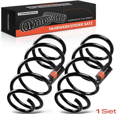 Frankberg 2x Verenfeder Vooras voor Opel Astra F CC 53 54 58 59