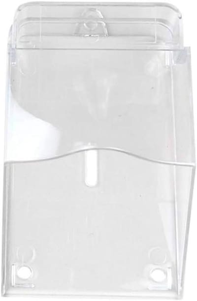 Deurbel Beschermhoes - Waterdichte Cover - Deurbel Beschermen - Lichtgewicht PC Materiaal - 100x61x49mm - Transparant