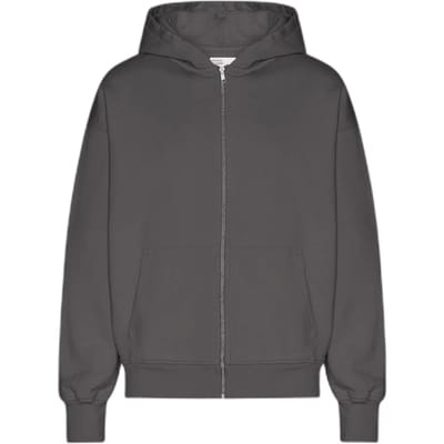 Hooded sweatshirt met rits Colorful Standard Organic