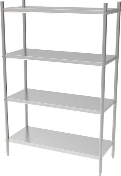 Professionele Stelling 4 Levels Demontabel 900 | Combisteel | 7490.0235 | Horeca