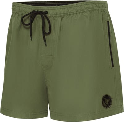 Ladeheid LA-LA40-199-SWS Heren Zwembroek - Zwemshorts - met zijzakken en achterzak - sneldrogend - met binnenslip van mesh - Koordsluiting - Polyester - Khaki - M