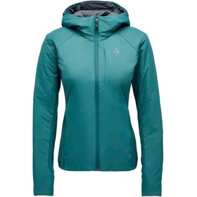 Dames stretch parka met capuchon Black Diamond First Light 1.0