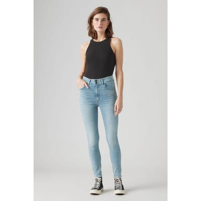 Levi's Retro High Skinny Db Straight Out Of Lev Size: W27L28 | Skinny Outlet | Dames | Blauw