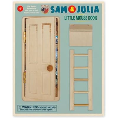 Sam & Julia - Muizendeurtje - Houten deurtje voor Muizenhuis - 3+ jaar