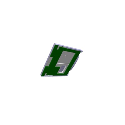 AEG buitenpaneel deur, wit, [589.3x602mm] 140231397195