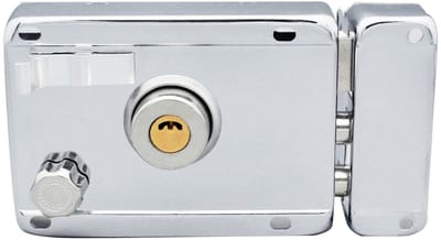Dailygoods- Buitendeurslot Diefstalbestendig - Cilinderslot - Huishoudelijk Slot - Sleutel met 5 Exemplar - Compact Ontwerp 119x85 mm - Sterk IJzerverchroomd - Deurslot