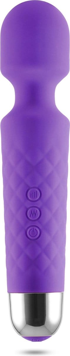 Power Escorts iWand Bodywand Massager – 20 cm – 18 Snelheden – Siliconen – Paars