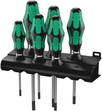 Schroevendraaierset 6-delig voor TORX met houderfunctie - Ideaal voor professioneel gebruik