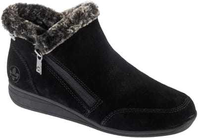 Rieker Booties 47256, Vrouwen, Zwart, Laarsjes, maat: 37