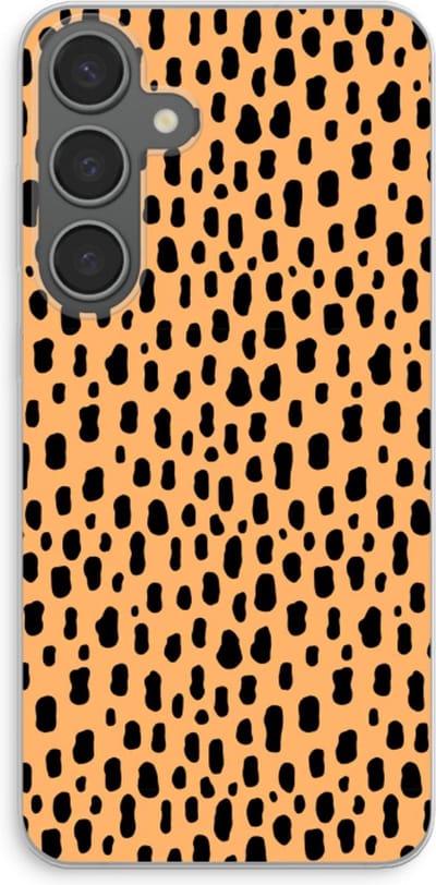 Case Company® - Hoesje geschikt voor Samsung Galaxy S24 Plus hoesje - Panter - Soft Cover Telefoonhoesje - Bescherming aan alle Kanten en Schermrand
