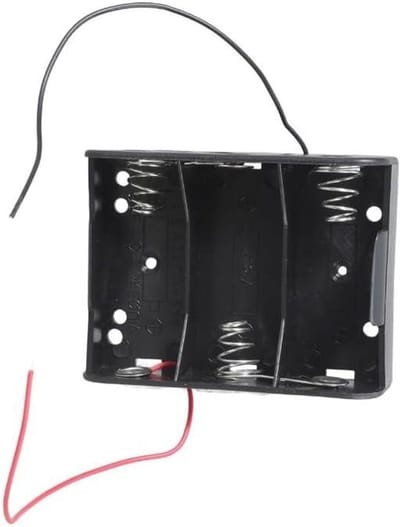 LR14 C Batterijhouder - Batterijbox C-formaat - Elektronica Voeden - Duurzaam Kunststof - Single Cell - Zwart