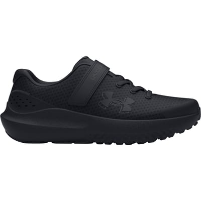 Under Armour Surge 4-sportschoenen voor kinderen (Zwart)