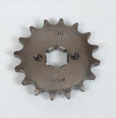 Pignon de sortie de boite Sifam pour Moto Suzuki 125 RG Wolf 1992 à 1994 16 dents pas 428 Neuf