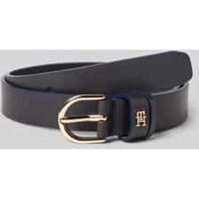 Riem van echt leer met logodetail