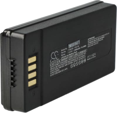 Reserve Batterij - Li-Ion Accu - Warmtebeeld Camera - Hoge Capaciteit 2600 mAh - 72 Volt - Zwart