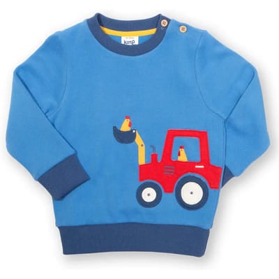 Baby sweater Kite Farmer Cluck Cluck